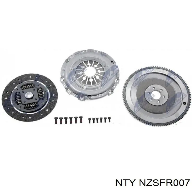 Kit de embrague (3 partes) NTY NZSFR007