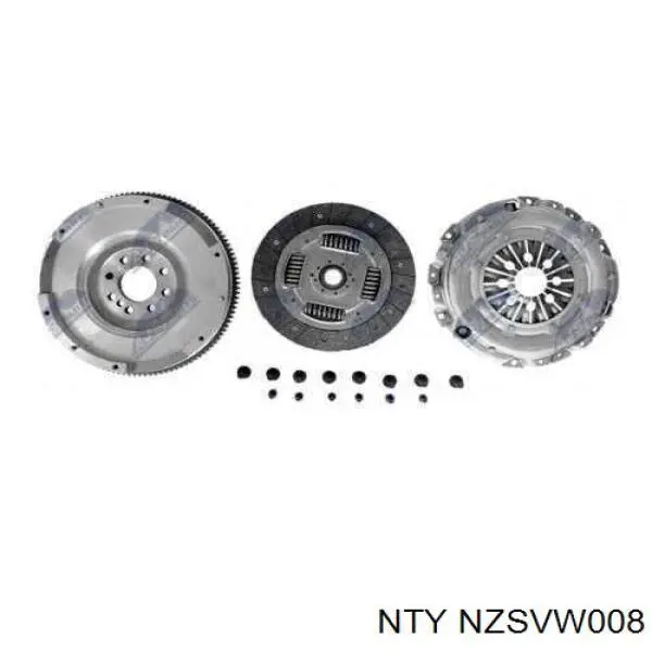 NZS-VW-008 NTY kit de embrague (3 partes)