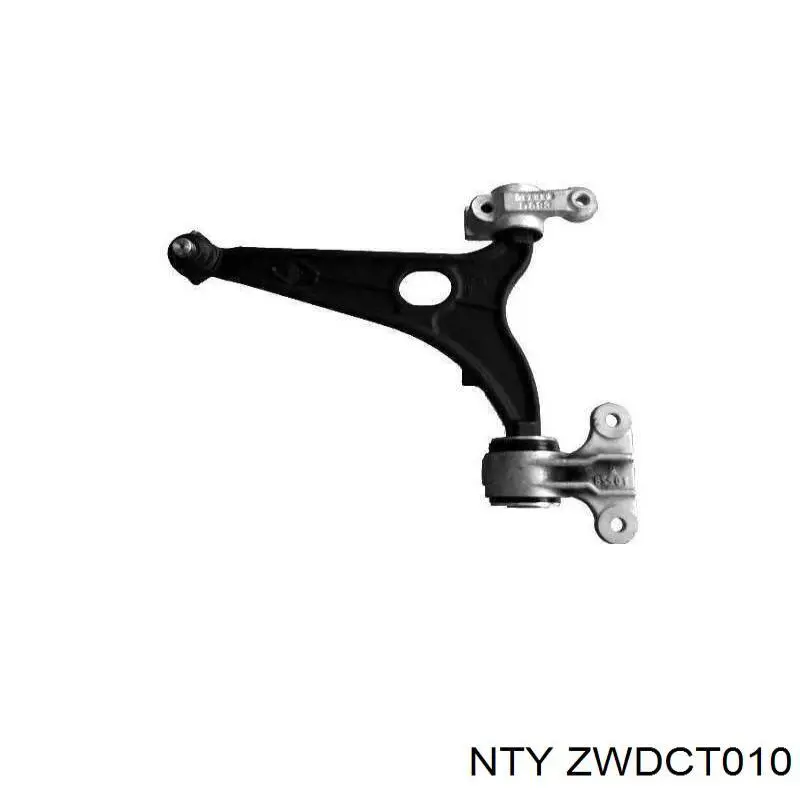 ZWDCT010 NTY barra oscilante, suspensión de ruedas delantera, inferior derecha