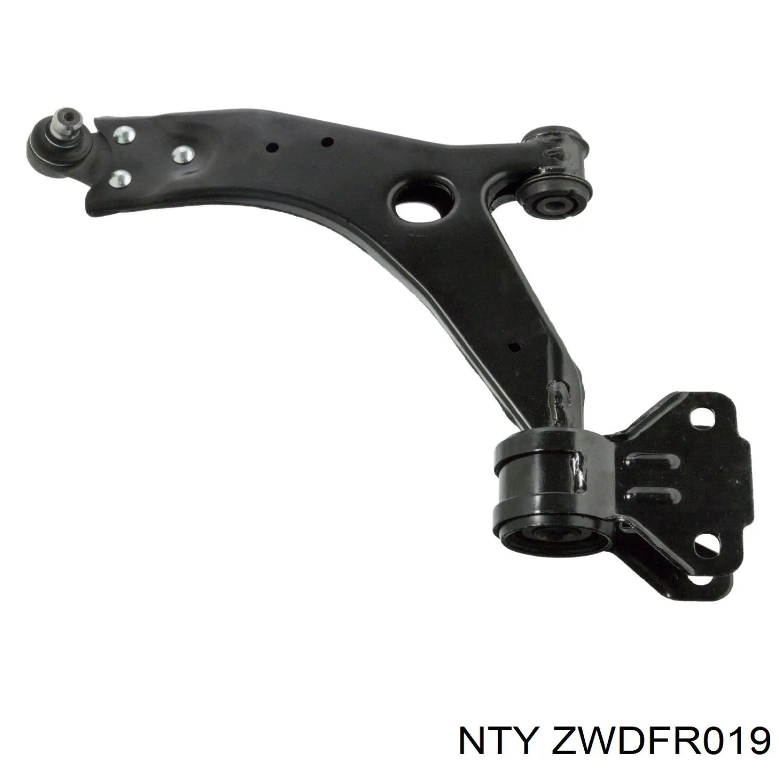 ZWDFR019 NTY barra oscilante, suspensión de ruedas delantera, inferior izquierda