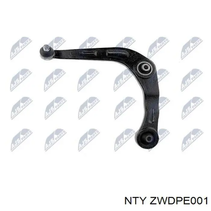 ZWD-PE-001 NTY barra oscilante, suspensión de ruedas delantera, inferior izquierda