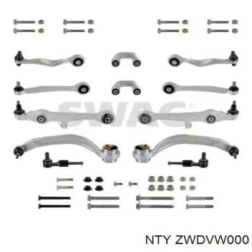 ZWD-VW-000 NTY kit de brazo de suspension delantera