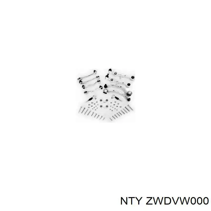 Comprar ZWDVW000 NTY Kit de brazo de suspensión delantera
