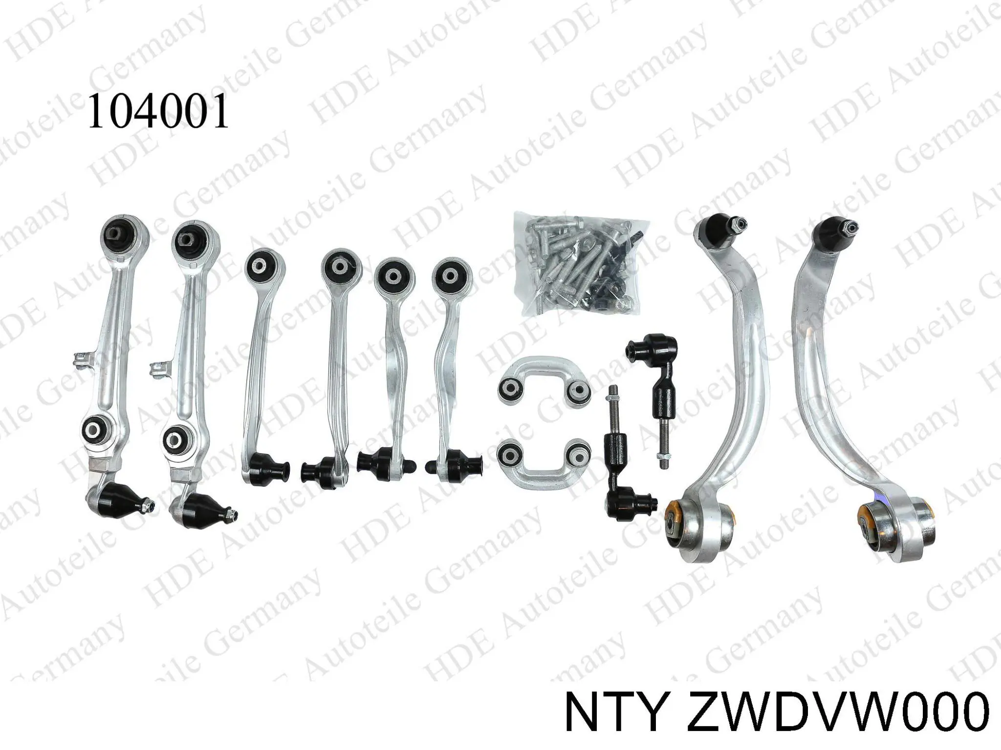 Kit de brazo de suspensión delantera NTY ZWDVW000