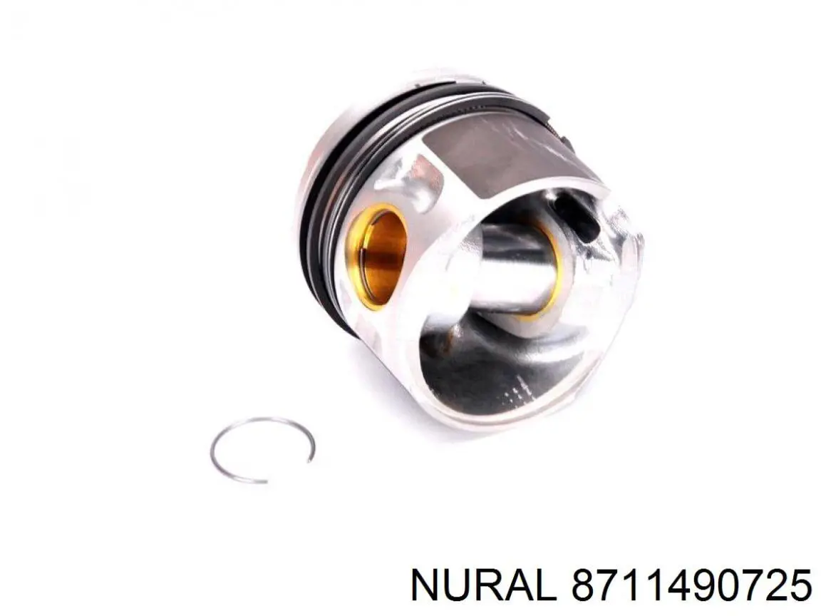 8711490725 Nural pistón completo para 1 cilindro, cota de reparación + 0,50 mm