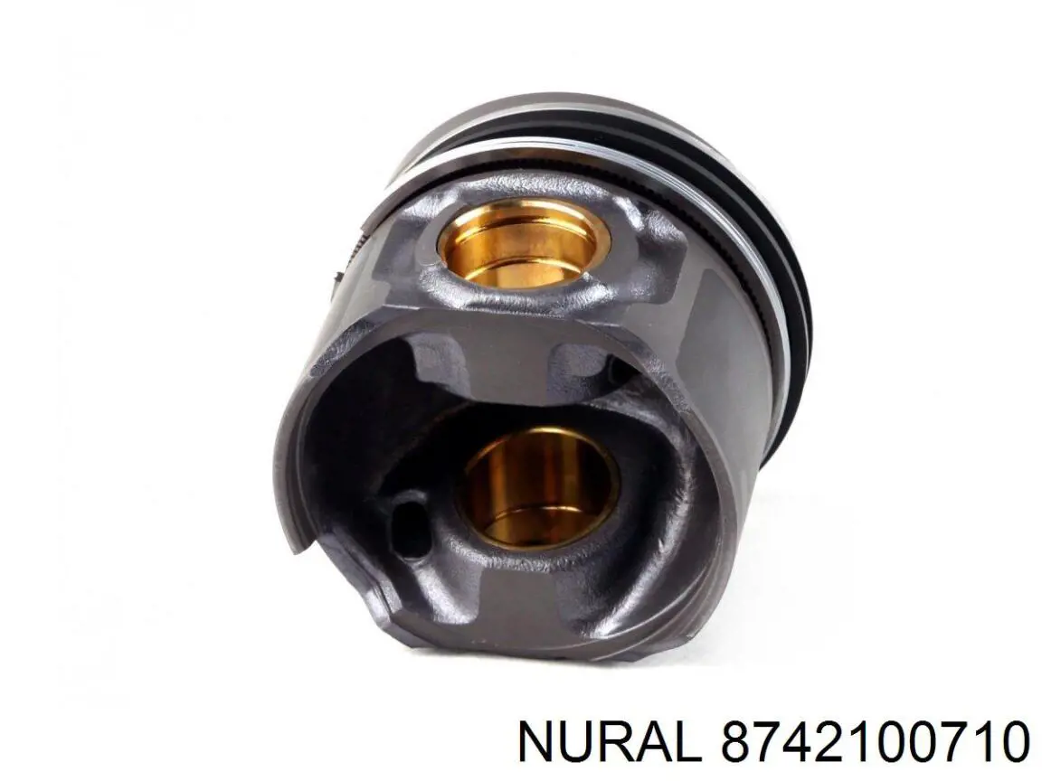 8742100710 Nural Pistón completo para 1 cilindro, segunda reparación (+0,50 mm)