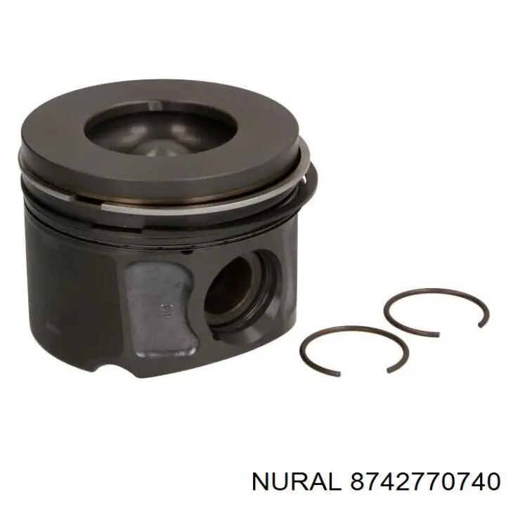 Pistón completo para 1 cilindro, segunda reparación (+0,50 mm) 8742770740 Nural