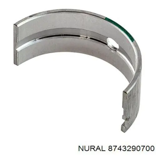 87-432907-00 Nural pistón completo para 1 cilindro, cota de reparación + 0,50 mm