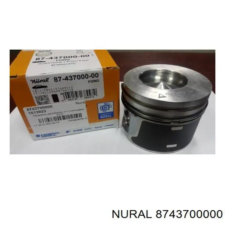 Pistón para cilindro Nural 8743700000 precio, desde 98,27 EUR