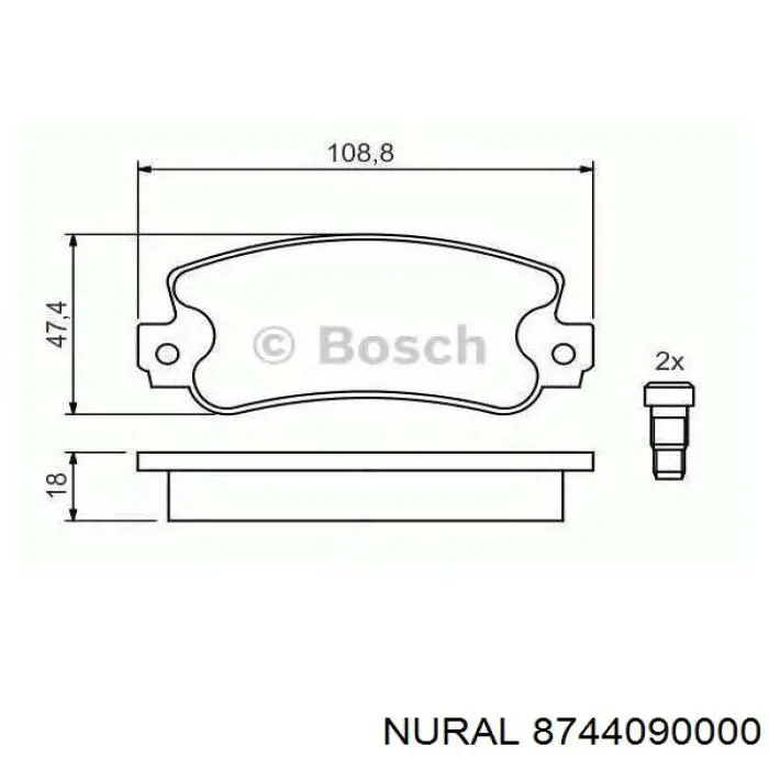 8744090000 Nural Pistón
