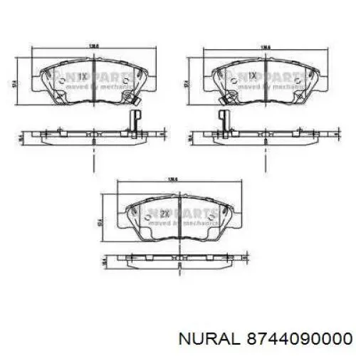 Pistón para cilindro Nural 8744090000 precio, desde 121,97 EUR