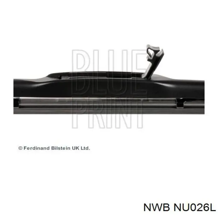 Escobilla del limpiaparabrisas del lado del conductor NWB NU026L precio, desde 19,33 EUR