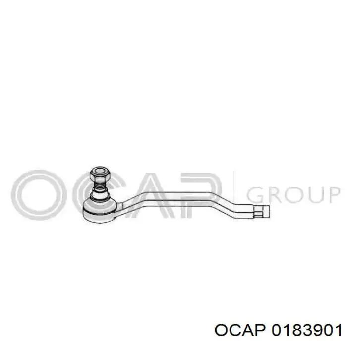 Rótula barra de acoplamiento exterior Mercedes E C124