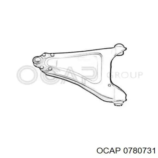 Comprar 96092331 RTS Brazo inferior derecho de la suspensión delantera