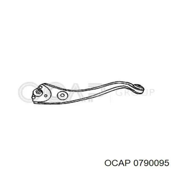 Brazo inferior izquierdo de la suspensión delantera Ocap 0790095 precio, desde 97,90 EUR