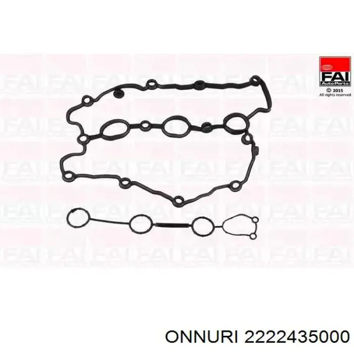 2222435000 Onnuri sello de aceite de valvula (rascador de aceite Entrada/Salida)