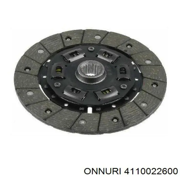 Disco de embrague HD38 VALEO