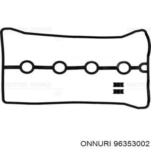 Junta de la tapa de válvulas del motor Chevrolet Aveo 2 T250, T255