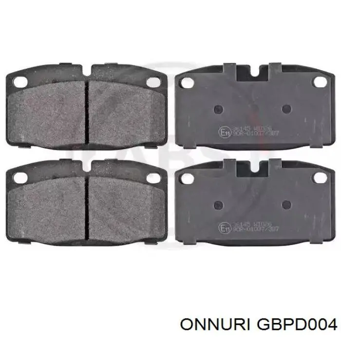 Pastillas de freno delanteras Opel Combo