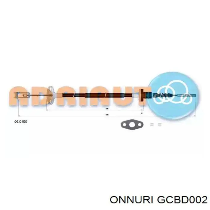 GCBD-002 Onnuri cable de embrague