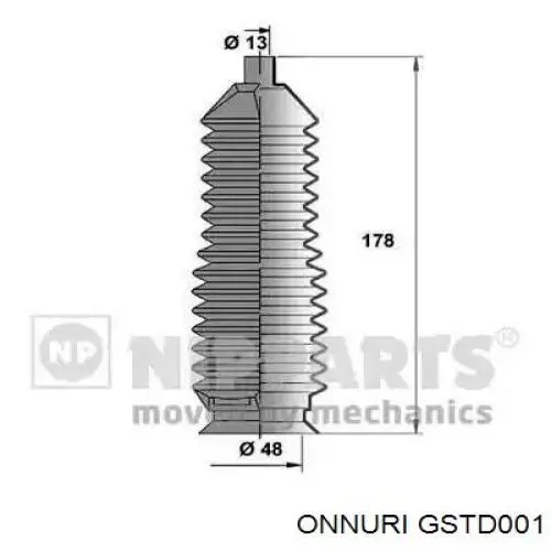 Rótula barra de acoplamiento exterior Chevrolet Spark (Matiz) M200, M250