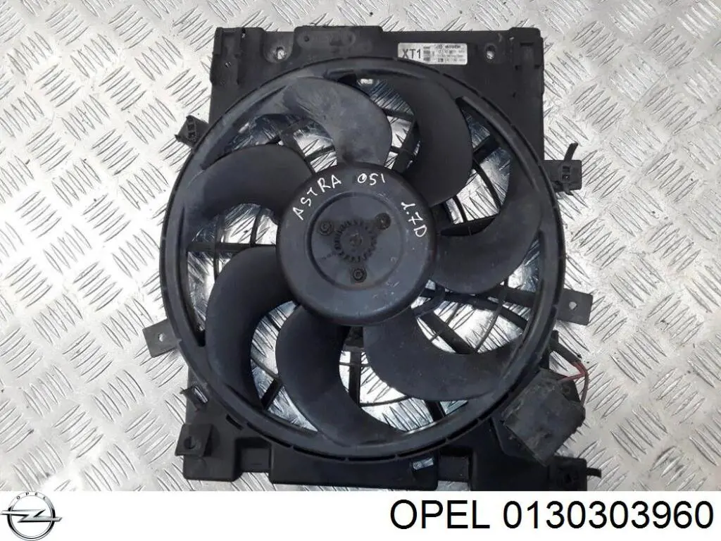 0130303960 Opel ventilador del motor