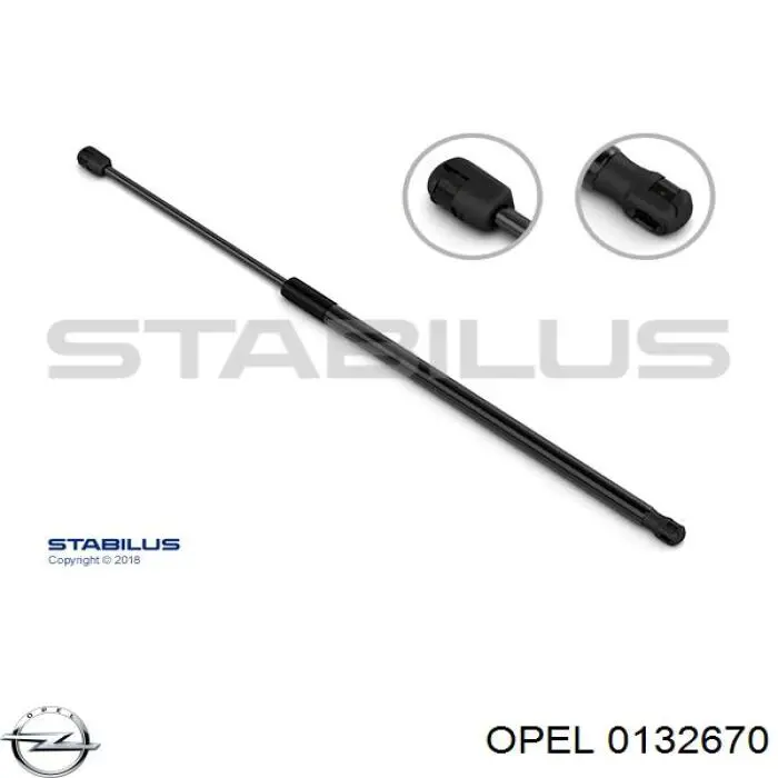 Comprar 0132670 Opel Amortiguador de puerta trasera