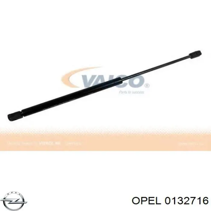 Amortiguador maletero 0132716 Opel