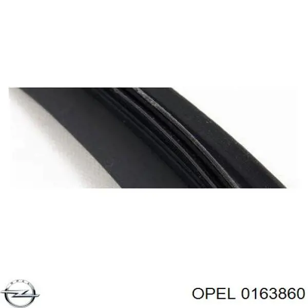 Comprar 0163860 Opel Moldura inferior del parabrisas