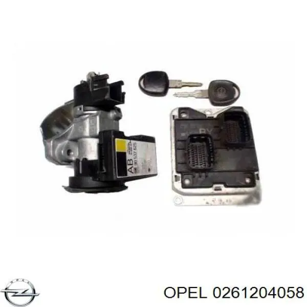 0261204058 Opel Centralina Del Motor