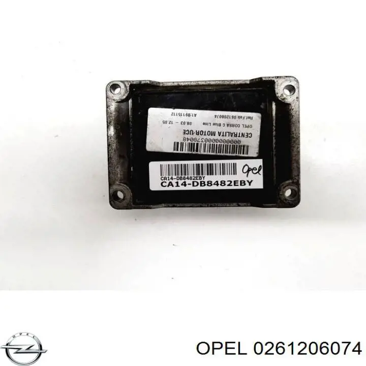 Unidad de control del motor  Opel 0261206074 precio, desde 63,52 EUR
