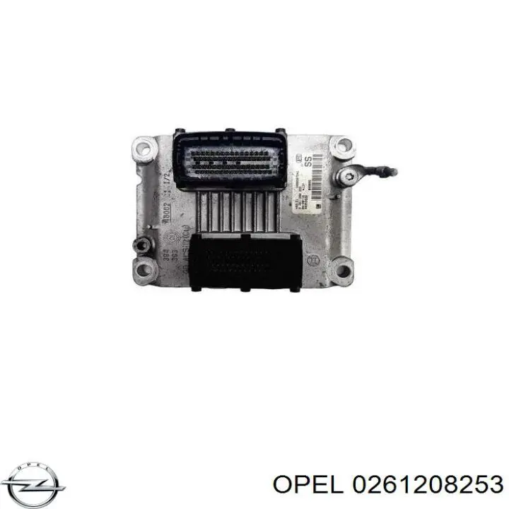 0261208253 Opel Centralina Del Motor