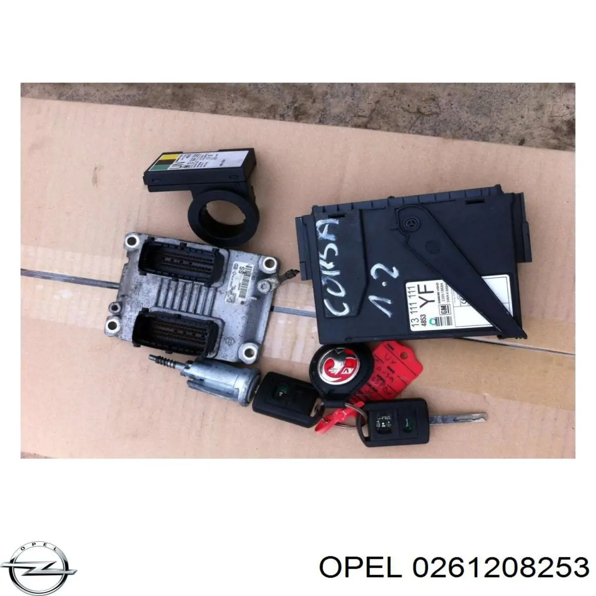 Comprar 0261208253 Opel ECU