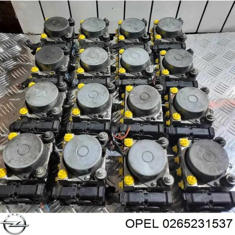 0265231537 Opel Unidad de control ABS hidráulico