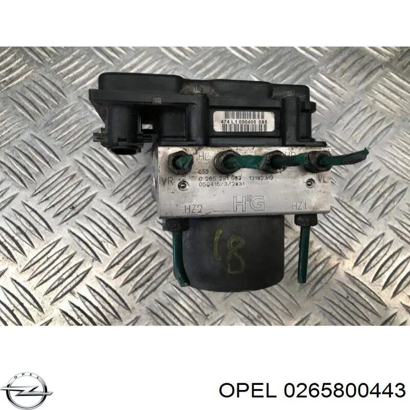 Bloque hidráulico ABS Opel 265231583 precio, desde 34,85 EUR