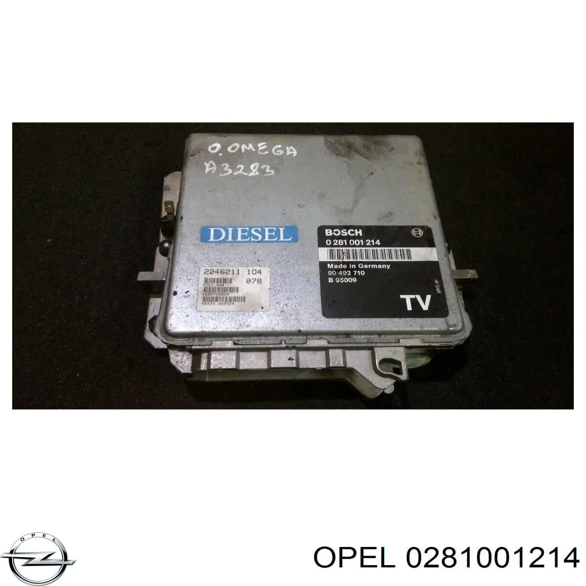 Módulo de control del motor Opel Omega B