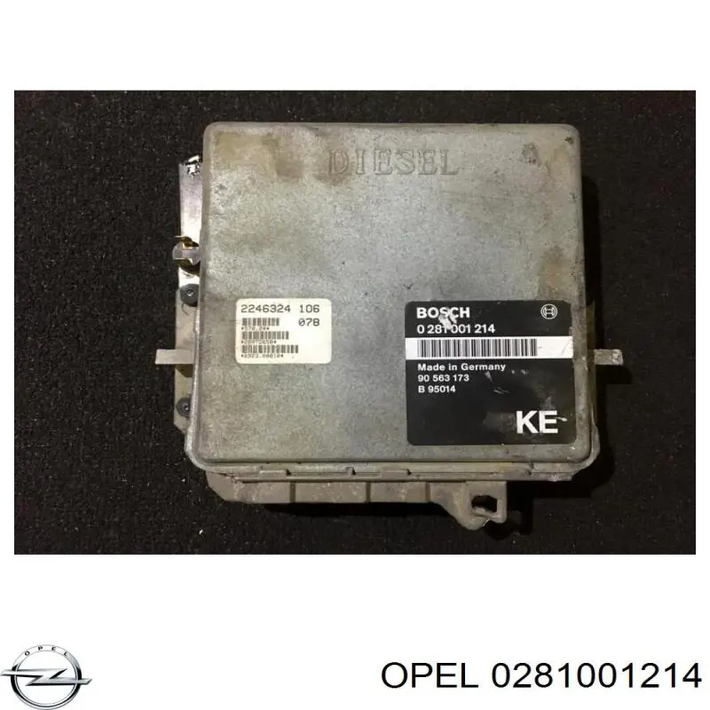 Centralina Del Motor para Opel Omega B 25, 26, 27