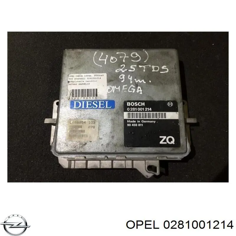 Unidad de control del motor  Opel Omega B sedán (25, 26, 27) (1994 - 2005) precio, desde 31,94 EUR