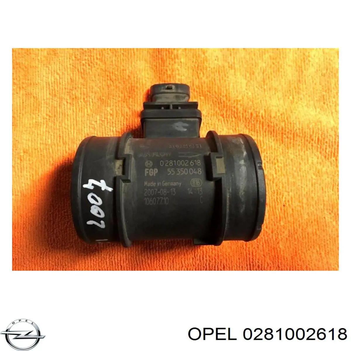 Medidor de flujo de aire Opel 0281002618 precio, desde 43,95 EUR