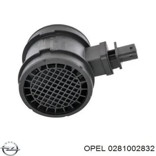 0281002832 Opel sensor de flujo de aire/medidor de flujo (flujo de aire masibo)