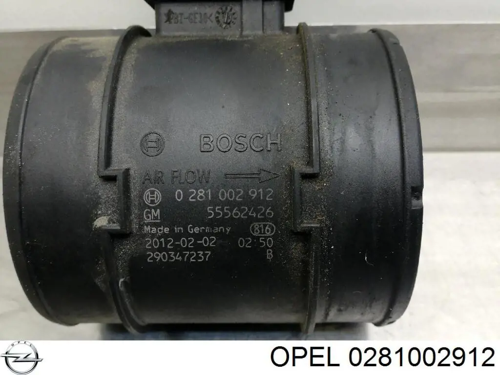 Comprar 0281002912 Opel Sensor de masa de aire