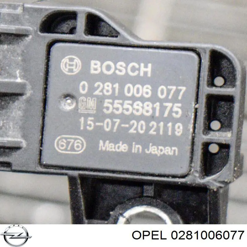 Sensor De Presion Del Colector De Admision Alfa Romeo 147 937