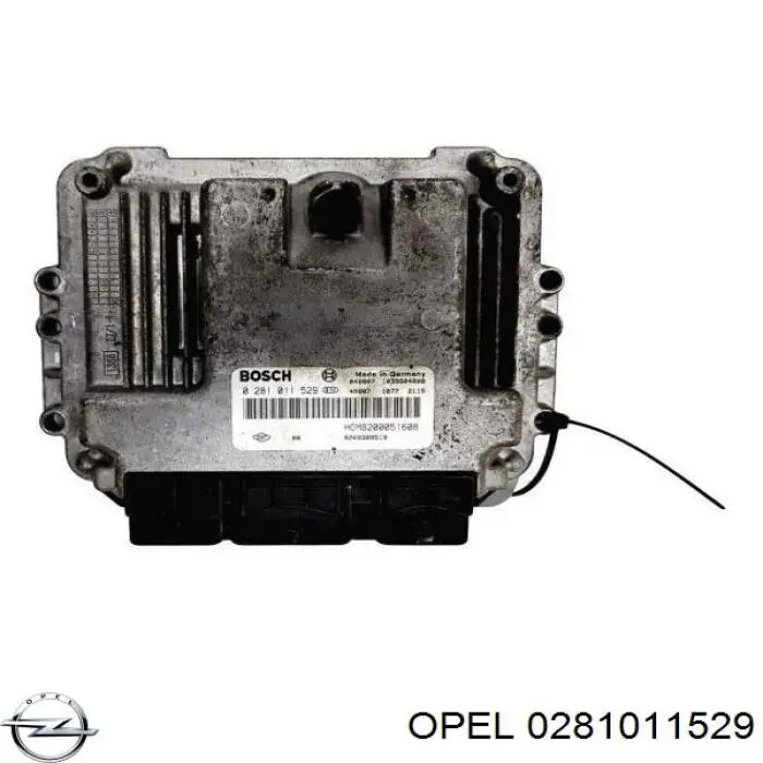 0281011529 Opel centralina del motor / modulo de control del motor (ecu)