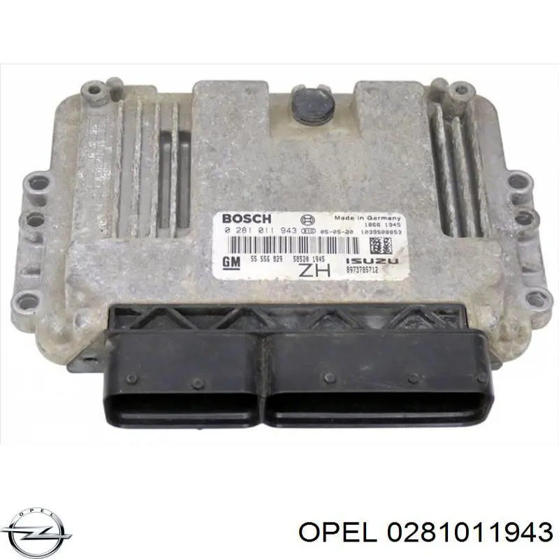 0281011943 Opel Centralina Del Motor