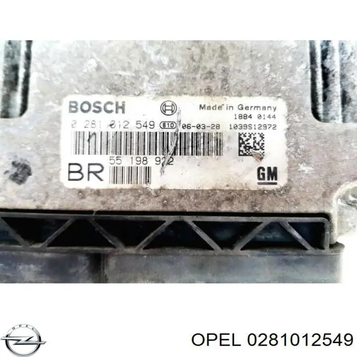 ECU 0281012549 General Motors