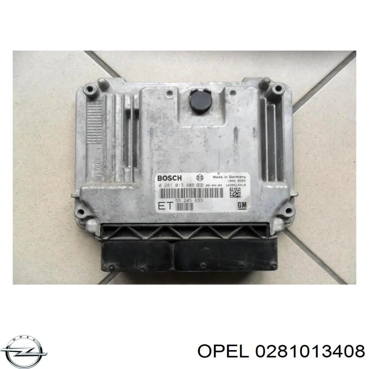 Unidad de control del motor  Opel 0281013408 precio, desde 53,71 EUR