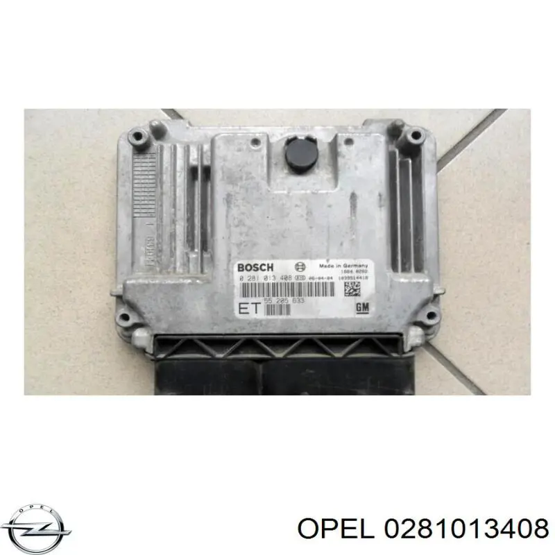ECU 0281013408 Opel