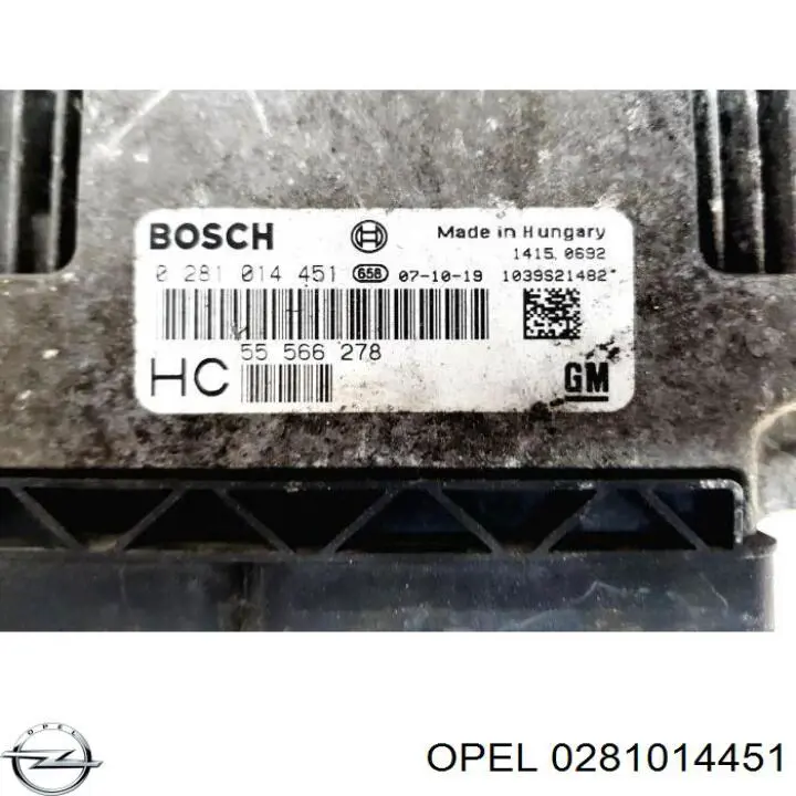  Opel 0281014451 precio, desde 123,42 EUR