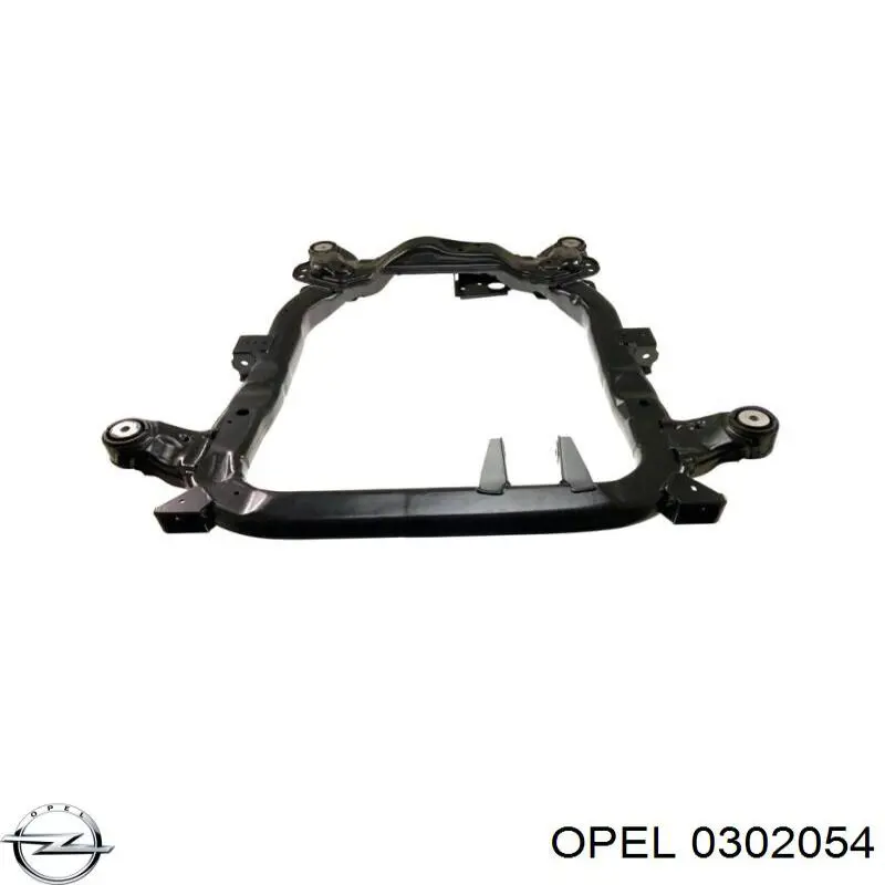 0302054 Opel subchasis delantero soporte motor