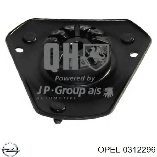 0312296 Opel soporte amortiguador delantero